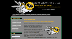 Desktop Screenshot of directabrasivesusa.biz